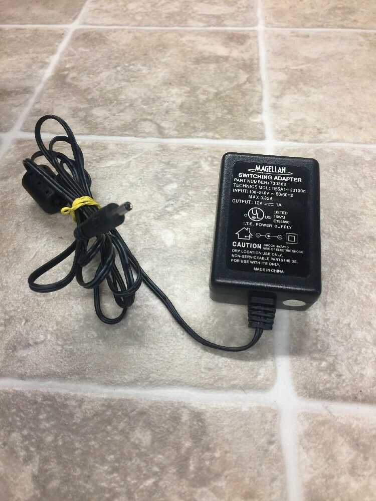 New 12V 1A MAGELLAN TESA1-120100d Class 2 Transformer Ac Adapter